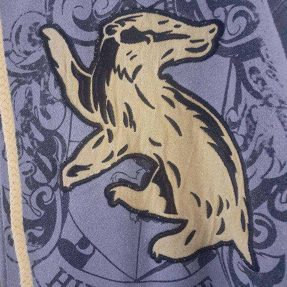 Hufflepuff Adult Hooded Sweatshirt - Picture 3 of 10